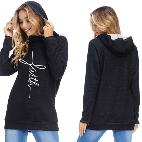 Sweaters - ❗️LAST ONE❗️ SMALL Faith Hoodie